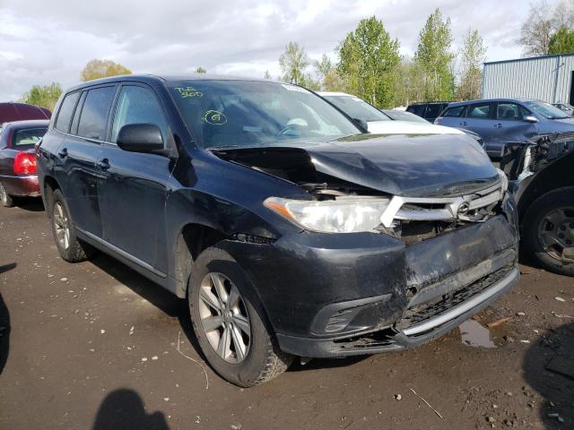 TOYOTA HIGHLANDER 2013 with VIN 5TDBK3EH3DS175672 - Photo from auction