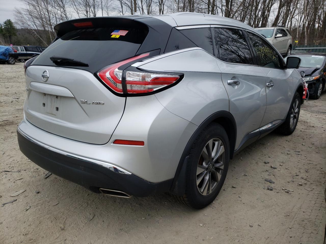 Photo 4 from auction – 2016 NISSAN MURANO S with VIN 5N1AZ2MH7GN100434