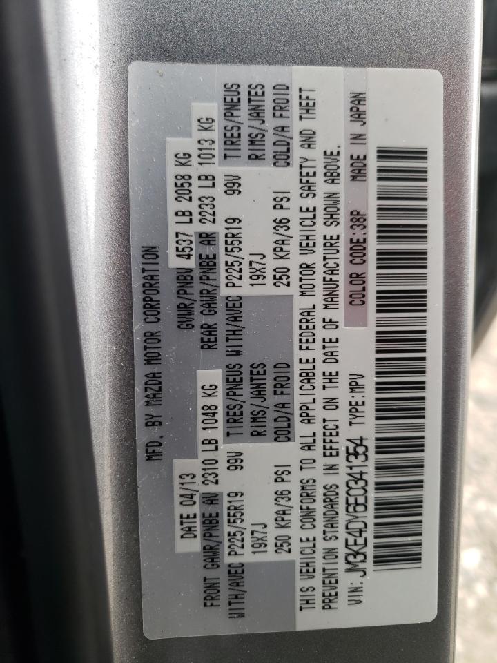 Photo 10 from auction – 2014 MAZDA CX-5 GT with VIN JM3KE4DY6E0341354