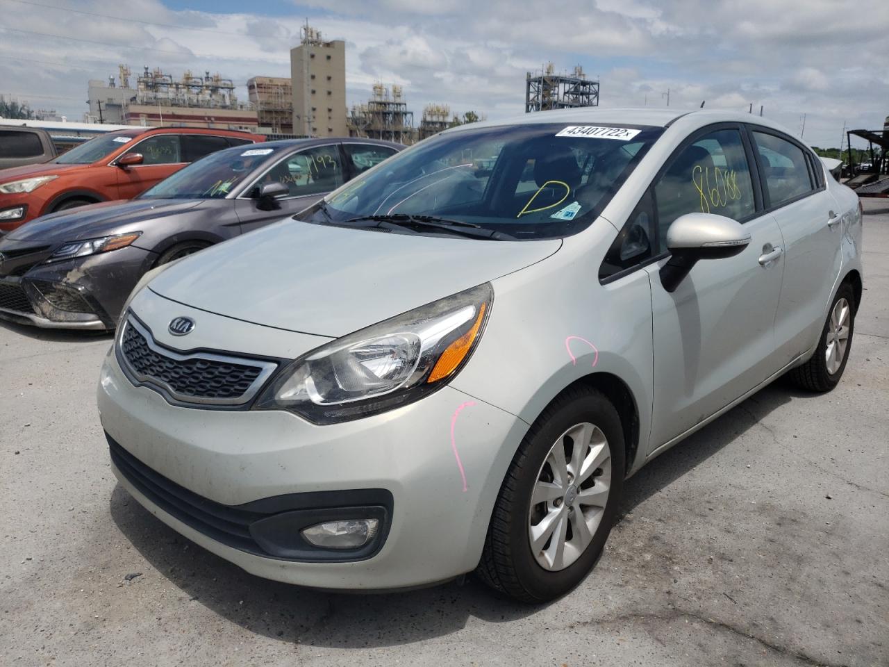 Photo 2 from auction – 2012 KIA RIO EX with VIN KNADN4A31C6093595