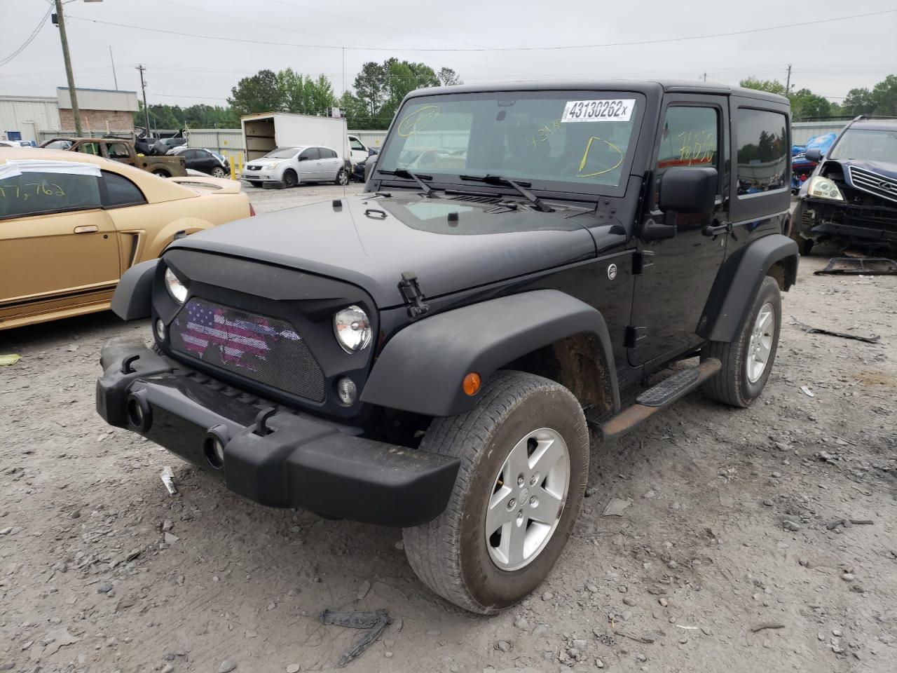Photo 2 from auction – 2016 JEEP WRANGLER S with VIN 1C4AJWAG0GL209246