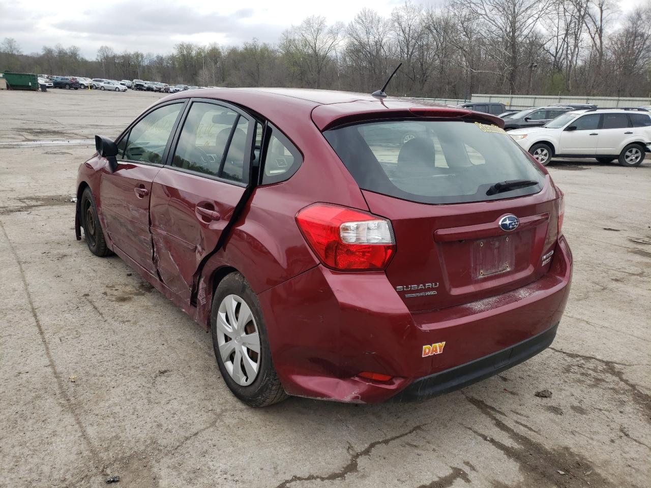 Photo 3 from auction – 2016 SUBARU IMPREZA with VIN JF1GPAA69G8244539