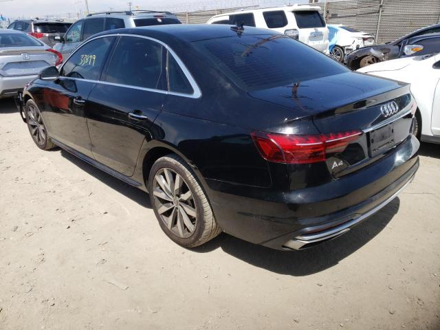 Photo 3 from auction – 2020 AUDI A4 PREMIUM with VIN WAUHMAF40LA048293