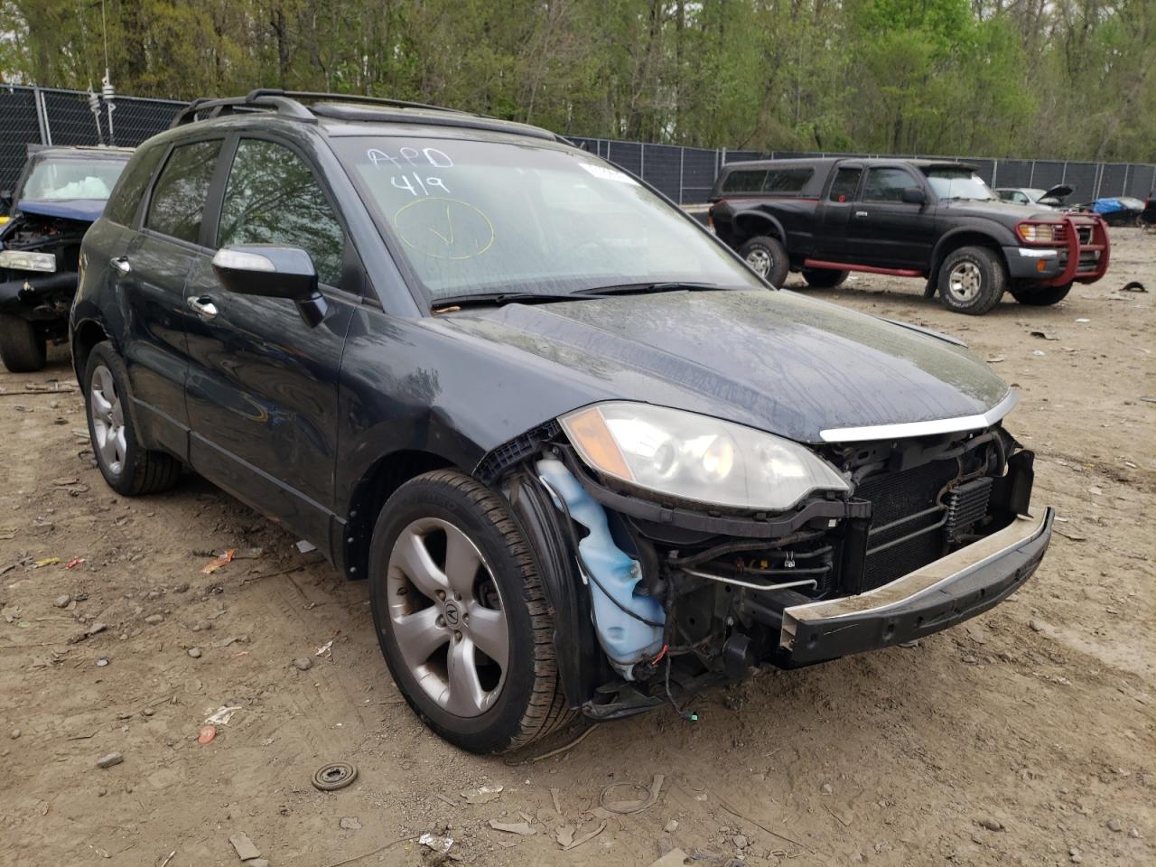 ACURA RDX TECHNO 2007 with VIN 5J8TB18517A006456 - Photo from auction