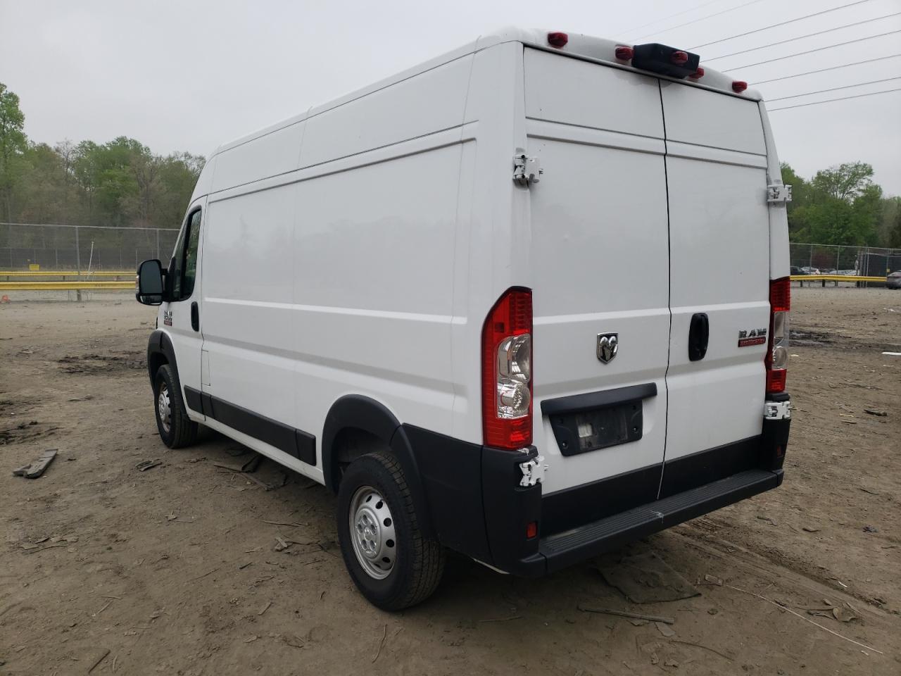 Photo 3 from auction – 2019 RAM PROMASTER with VIN 3C6TRVBG2KE547654