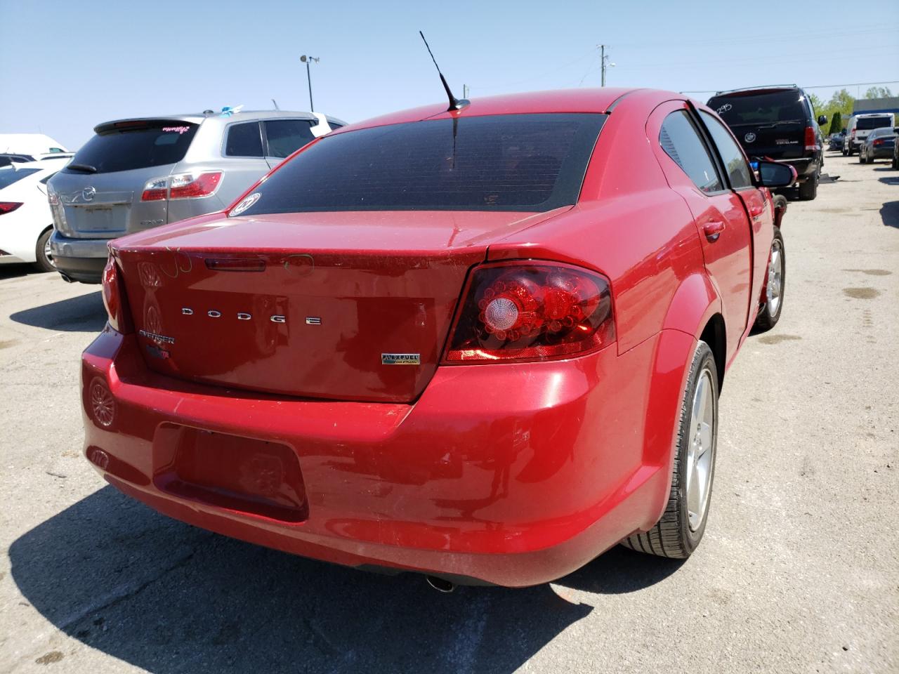 Photo 4 from auction – 2011 DODGE AVENGER LU with VIN 1B3BD2FG3BN528782