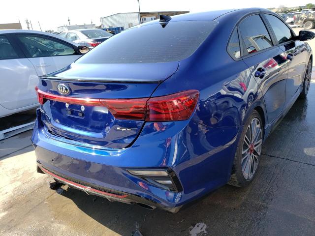 Photo 4 from auction – 2021 KIA FORTE GT with VIN 3KPF44AC5ME397846