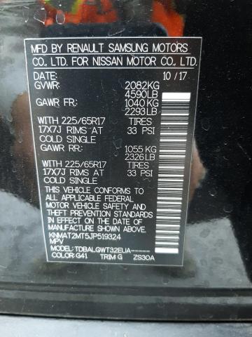 Photo 10 from auction – 2018 NISSAN ROGUE S with VIN KNMAT2MT5JP519324