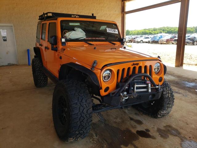 JEEP WRANGLER U 2012 with VIN 1C4HJWDG8CL157451 - Photo from auction