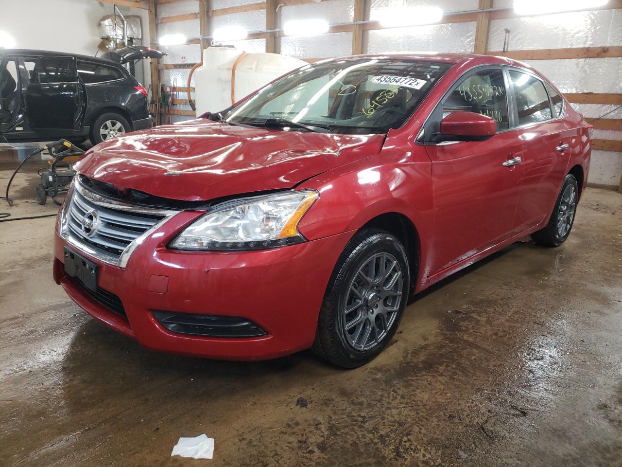 Photo 2 from auction – 2014 NISSAN SENTRA S with VIN 3N1AB7AP5EL645839