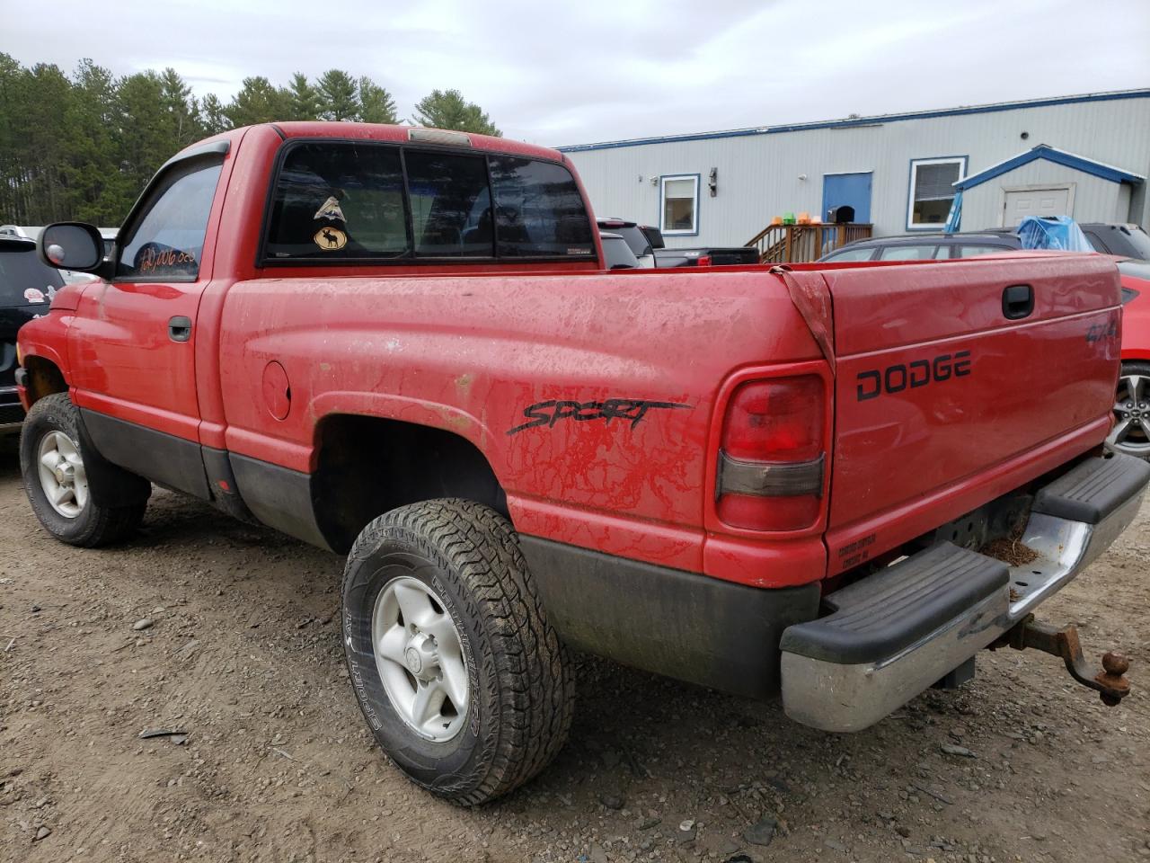 Photo 3 from auction – 1998 DODGE RAM 1500 with VIN 1B7HF16Z5WS537425