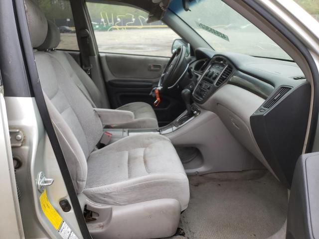 Photo 5 from auction – 2003 TOYOTA HIGHLANDER with VIN JTEHF21A830130869