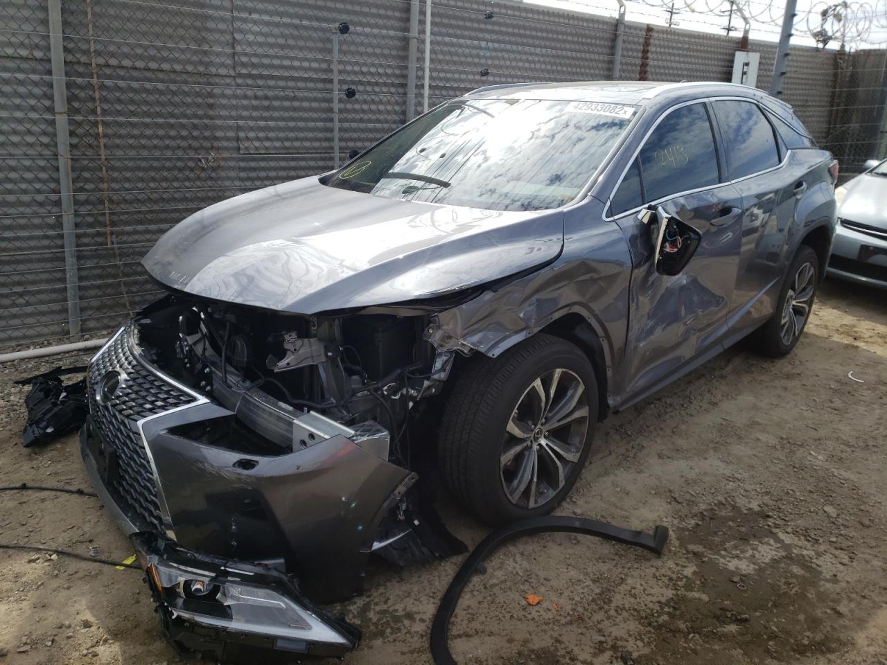 Photo 2 from auction – 2022 LEXUS RX 350 with VIN 2T2HZMAA1NC236060