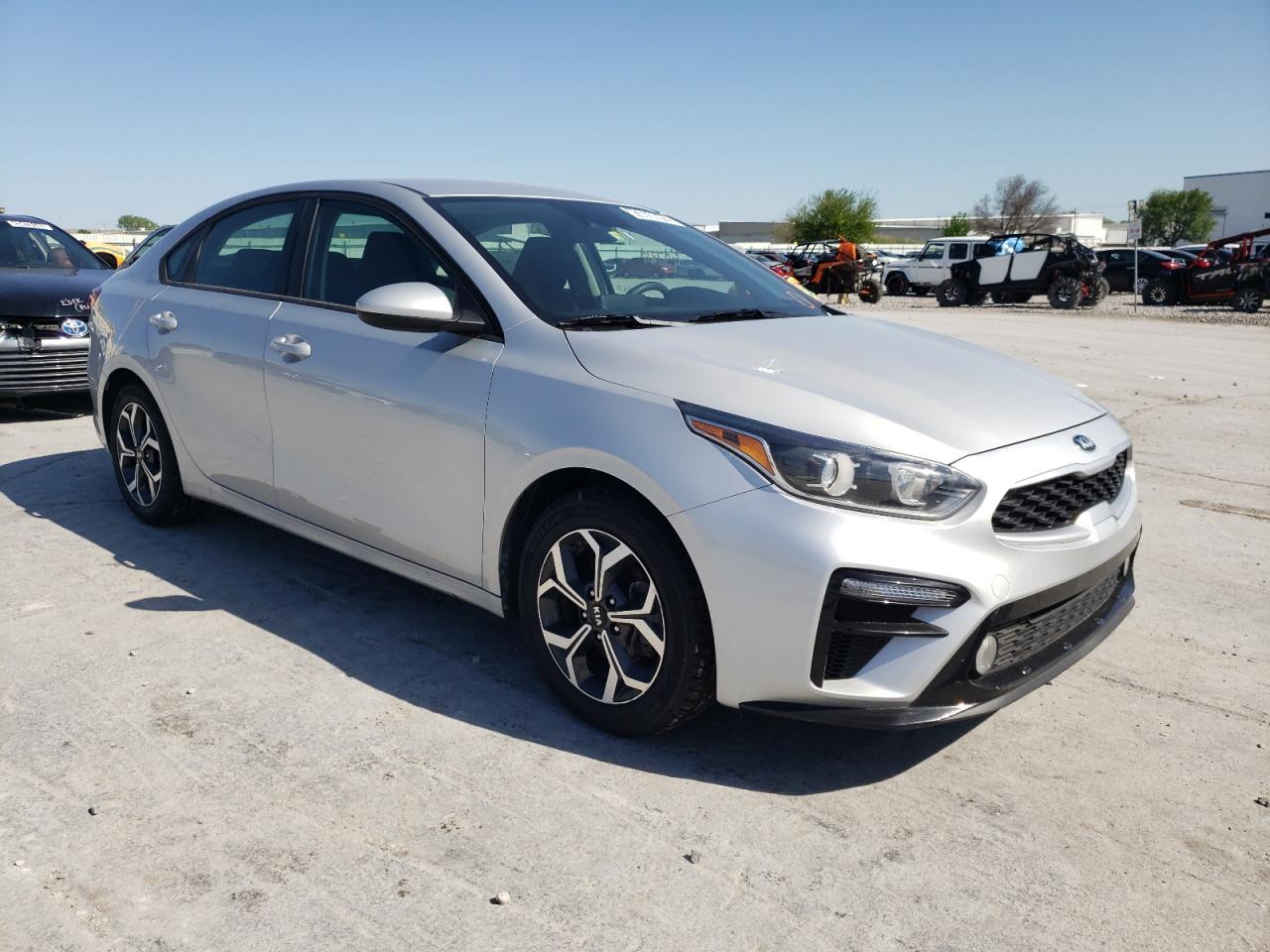 KIA FORTE FE 2020 with VIN 3KPF24AD7LE152592 - Photo from auction