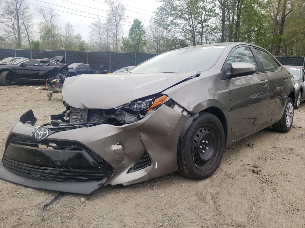 Photo 2 from auction – 2019 TOYOTA COROLLA L with VIN 2T1BURHE0KC230647