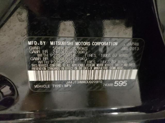 Photo 10 from auction – 2013 MITSUBISHI OUTLANDER with VIN JA4JT3AW4DU020910