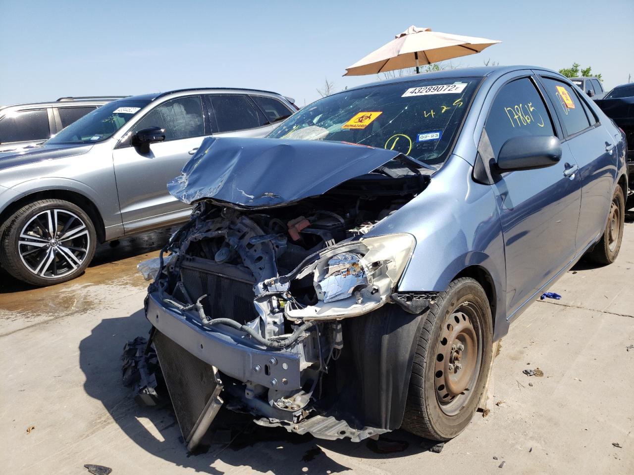 Photo 2 from auction – 2007 TOYOTA YARIS with VIN JTDBT923171096737