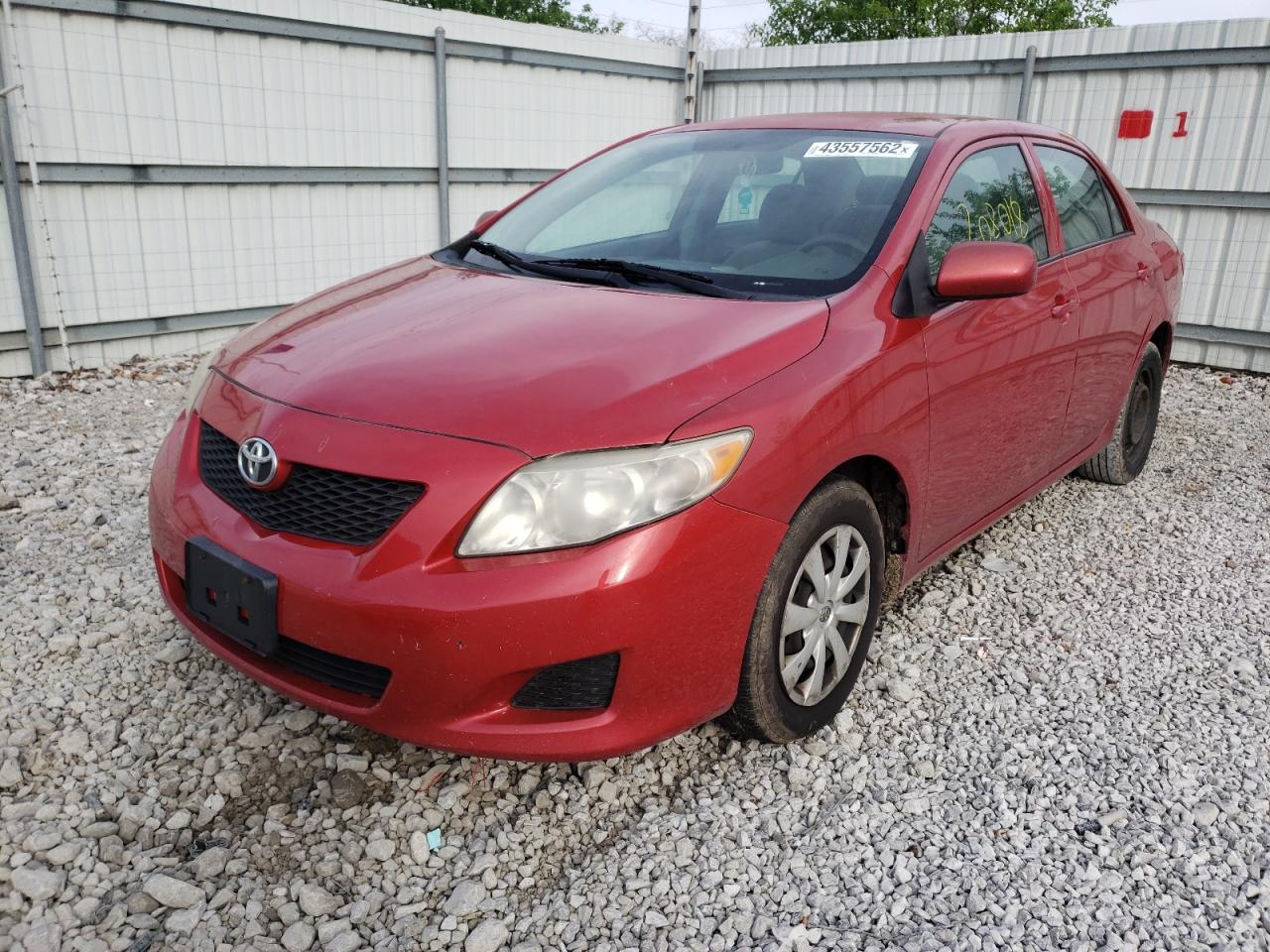 Photo 2 from auction – 2009 TOYOTA COROLLA BA with VIN 1NXBU40E79Z038150