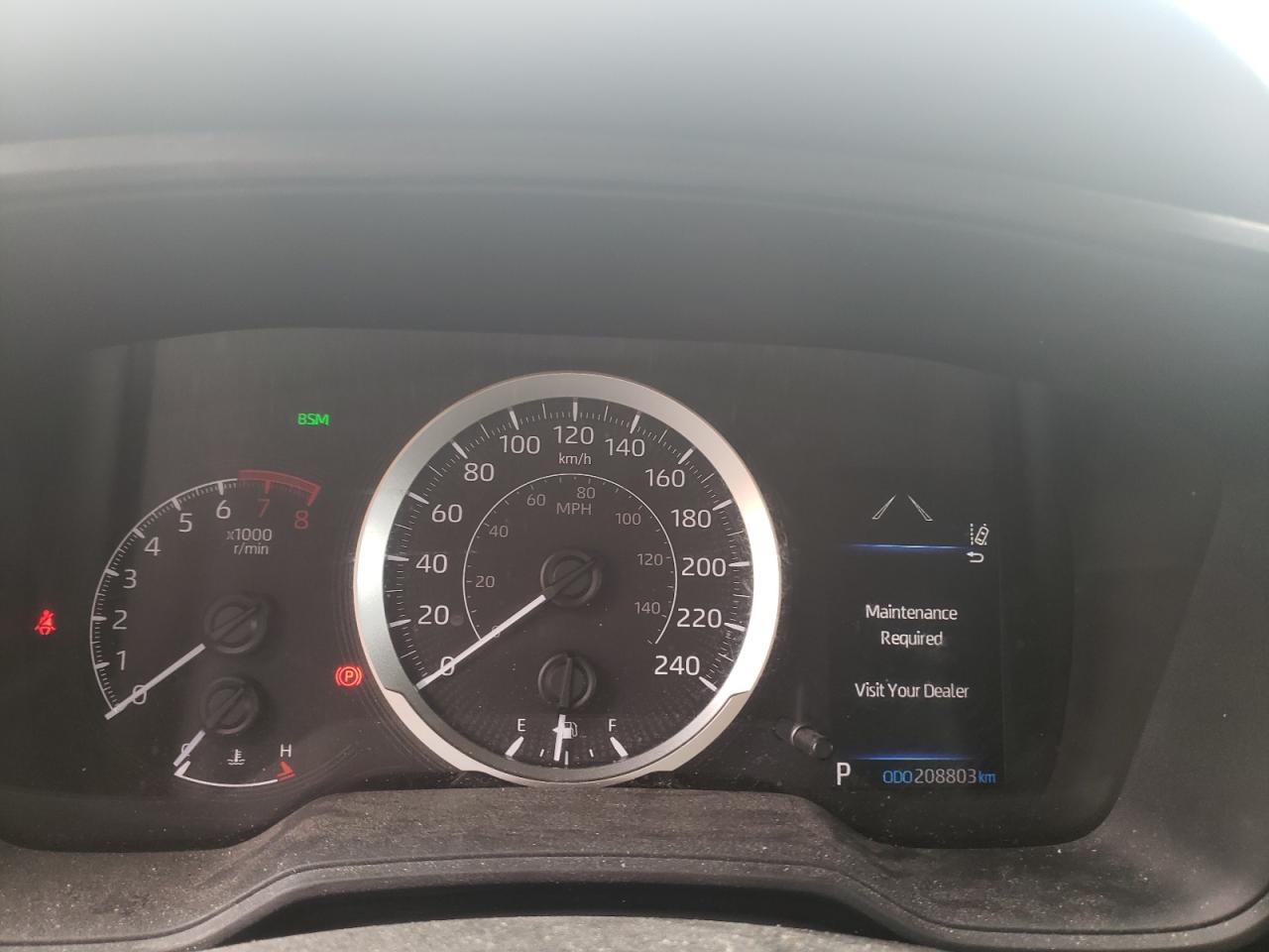 Photo 8 from auction – 2020 TOYOTA COROLLA LE with VIN 5YFBPRBE1LP131739