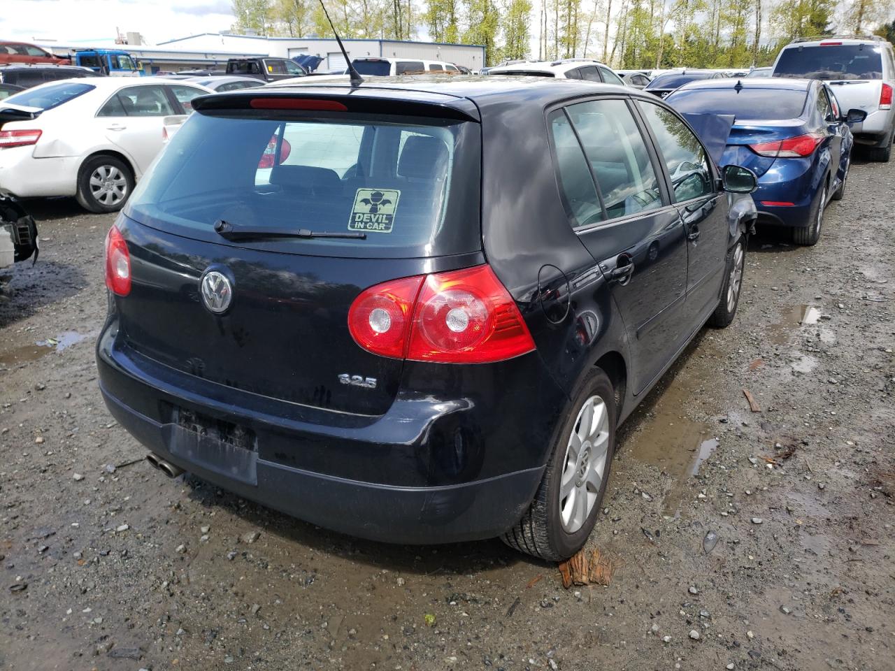 Photo 4 from auction – 2009 VOLKSWAGEN RABBIT with VIN WVWDB71K29W036707