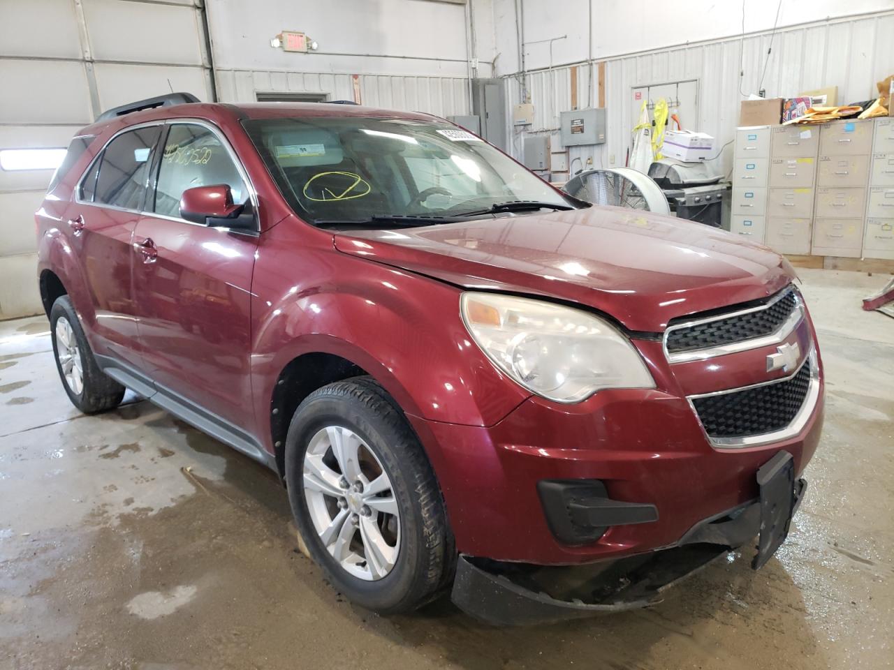 CHEVROLET EQUINOX LT 2012 with VIN 2GNFLEEK7C6259094 - Photo from auction
