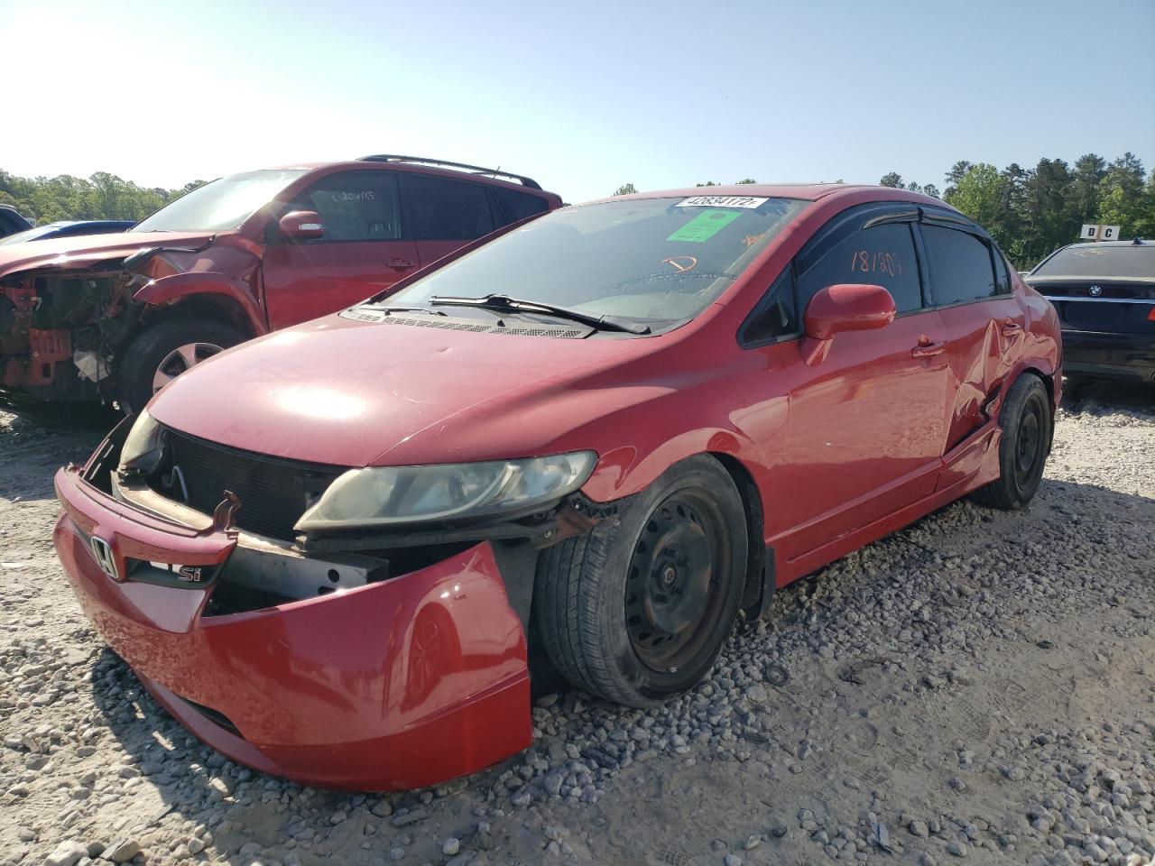 Photo 2 from auction – 2008 HONDA CIVIC SI with VIN 2HGFA55558H708116