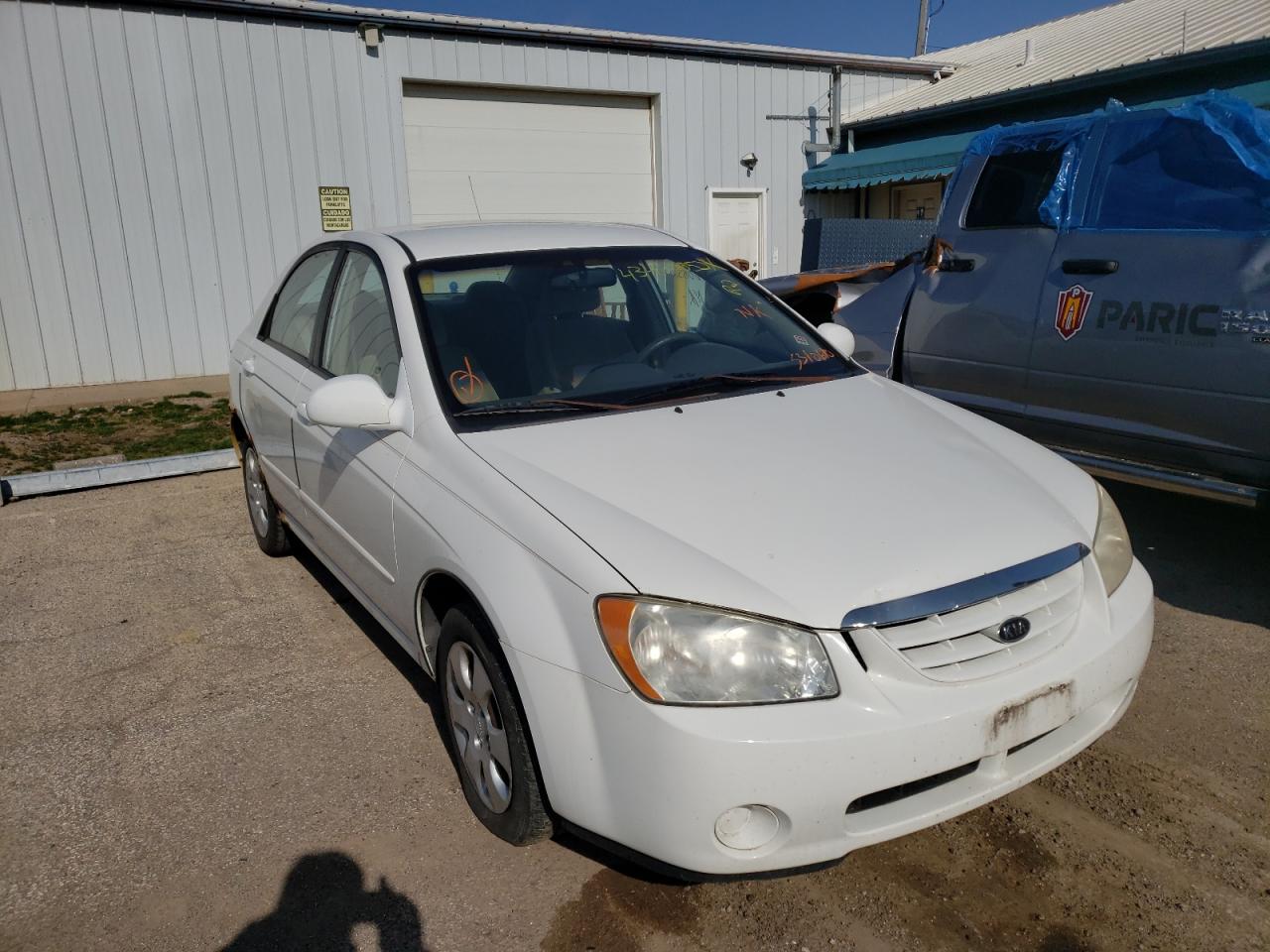 KIA SPECTRA LX 2006 with VIN KNAFE121865310610 - Photo from auction