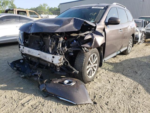 Photo 2 from auction – 2015 NISSAN PATHFINDER with VIN 5N1AR2MN2FC671703
