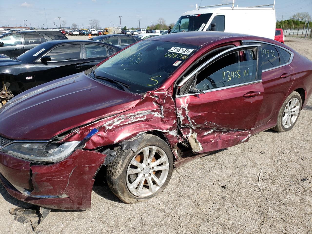 Photo 9 from auction – 2015 CHRYSLER 200 LIMITE with VIN 1C3CCCAB2FN698536