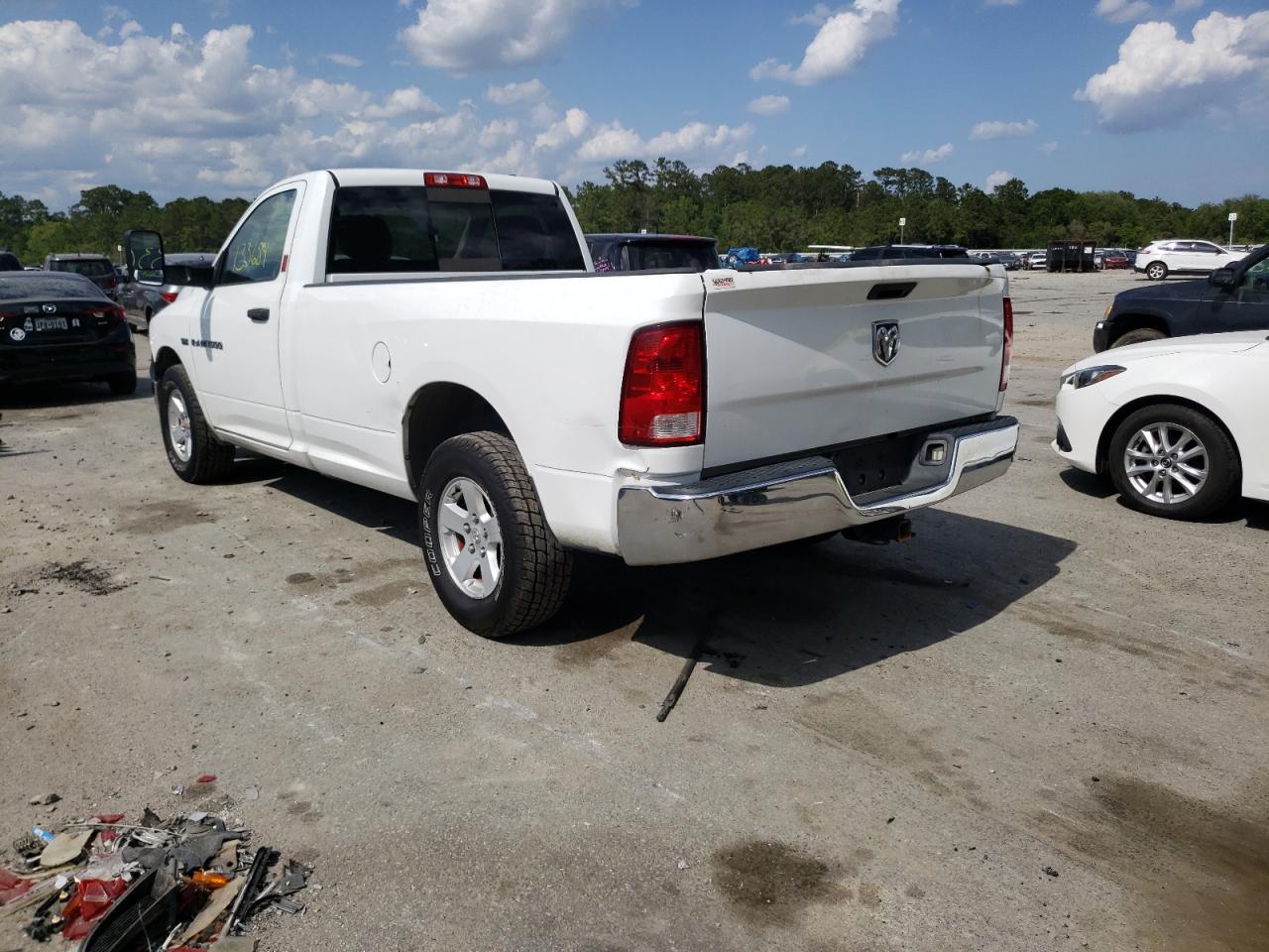 Photo 9 from auction – 2011 DODGE RAM 1500 with VIN 3D7JB1ET4BG605148