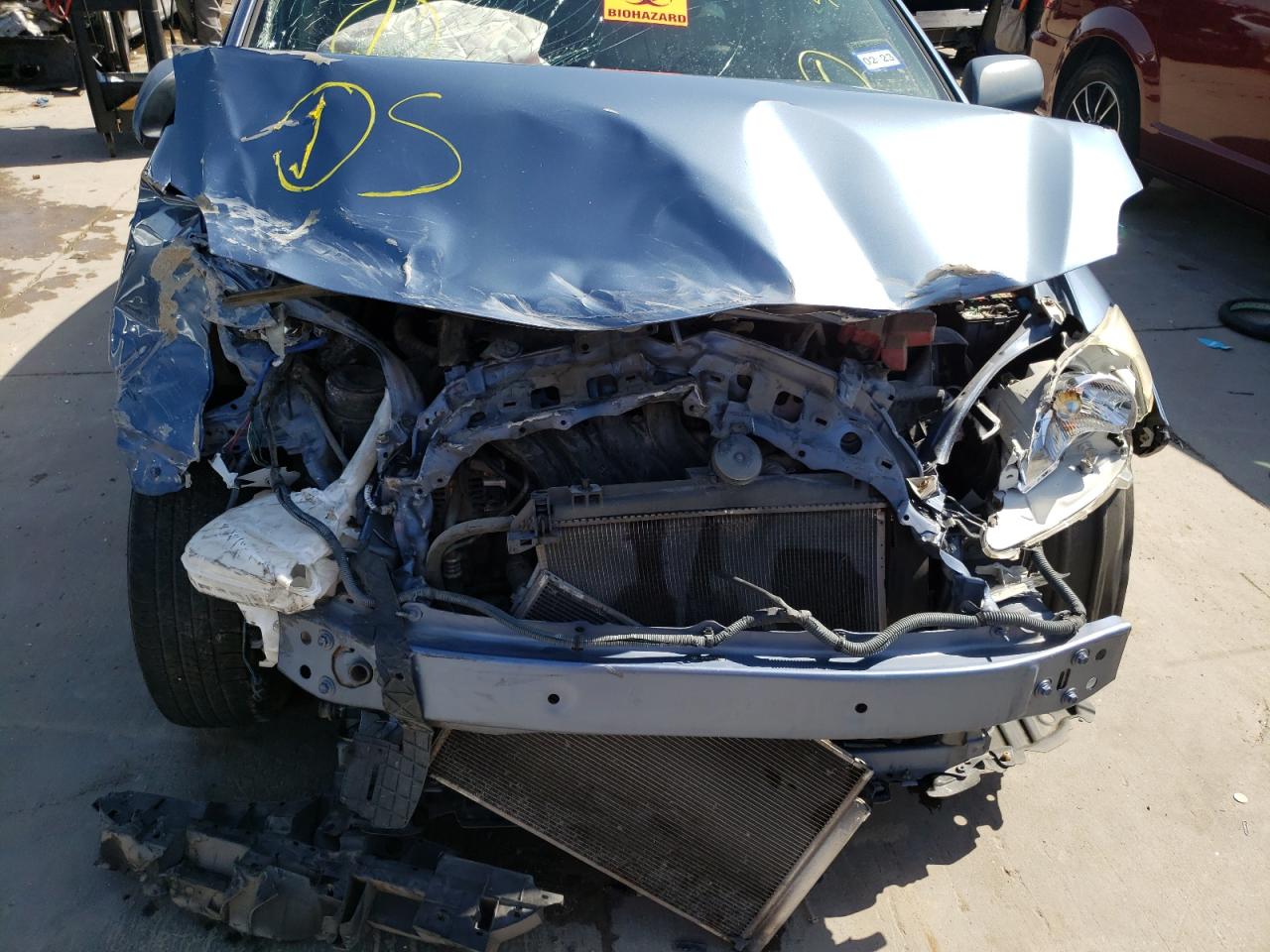 Photo 9 from auction – 2007 TOYOTA YARIS with VIN JTDBT923171096737