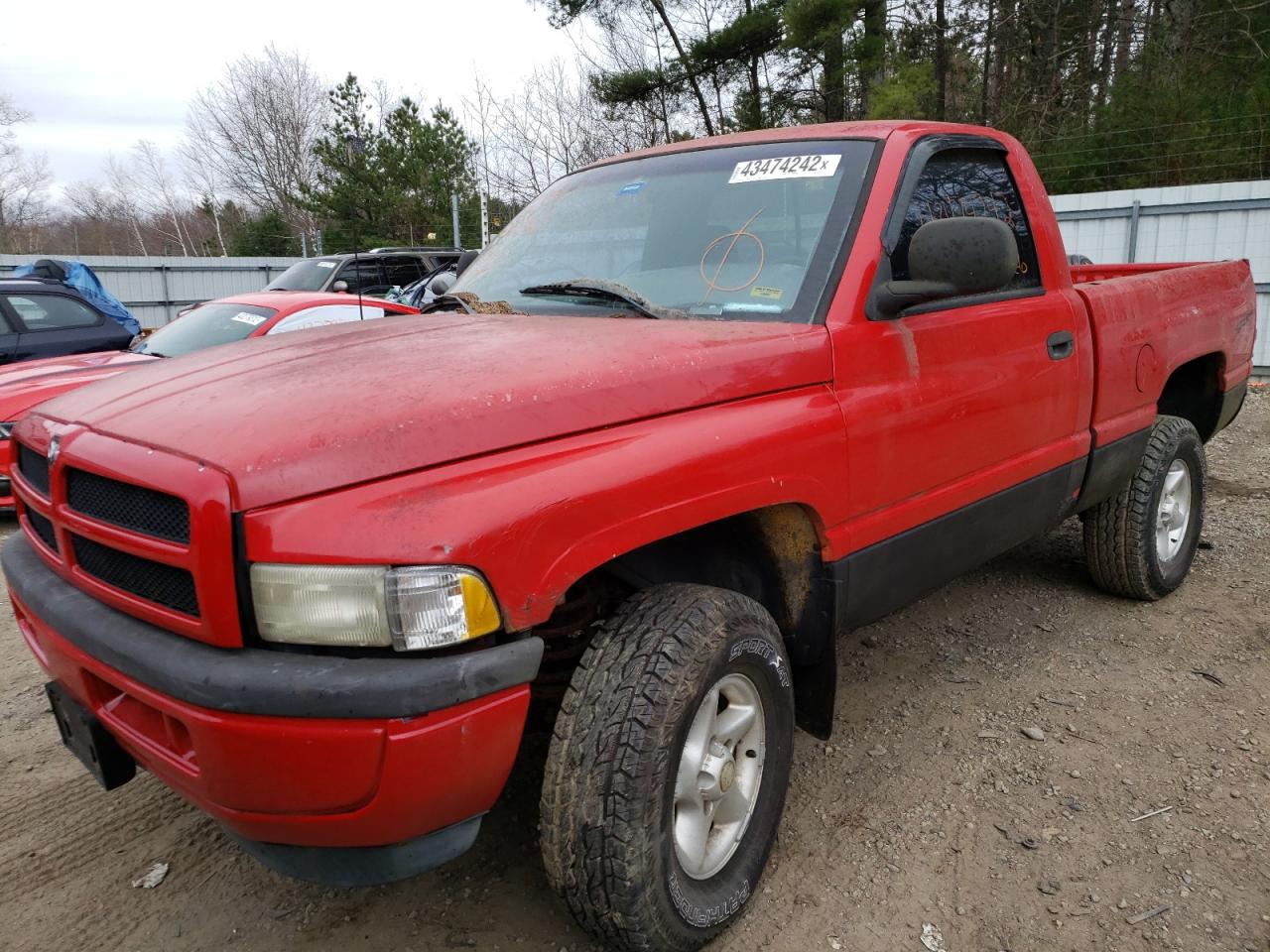 Photo 2 from auction – 1998 DODGE RAM 1500 with VIN 1B7HF16Z5WS537425