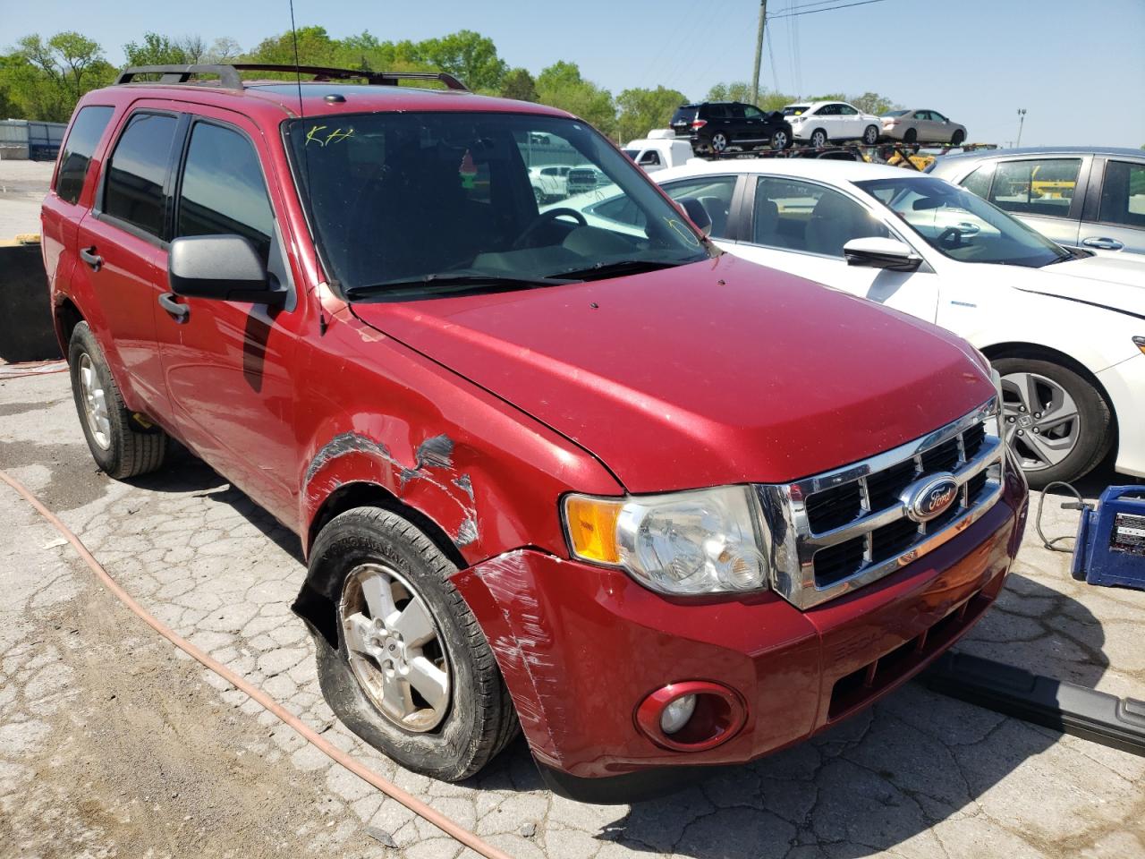 FORD ESCAPE XLT 2010 with VIN 1FMCU0D79AKD24669 - Photo from auction