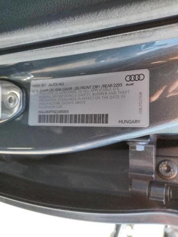 Zdjęcie 10 z aukcji – 2016 AUDI A3 PREMIUM z VIN WAUJ8GFF0G1085859