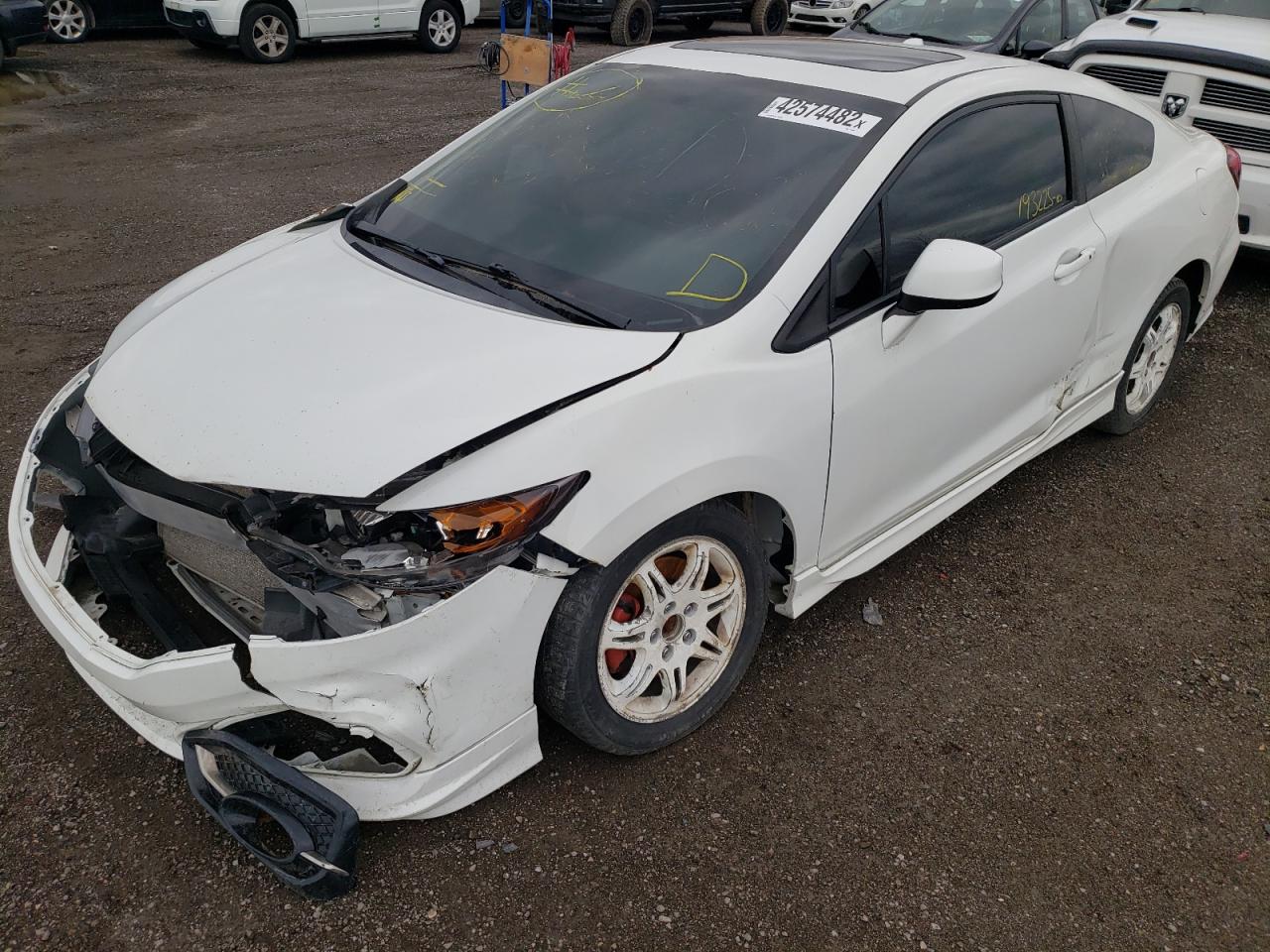 Photo 2 from auction – 2014 HONDA CIVIC SI with VIN 2HGFG4A5XEH101199