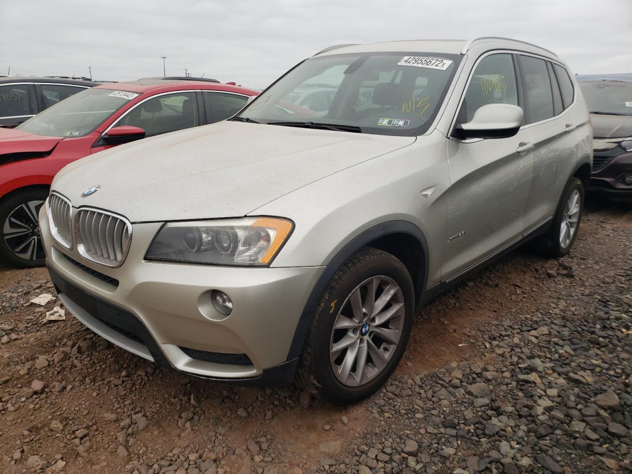 Photo 2 from auction – 2011 BMW X3 XDRIVE2 with VIN 5UXWX5C59BLW13938