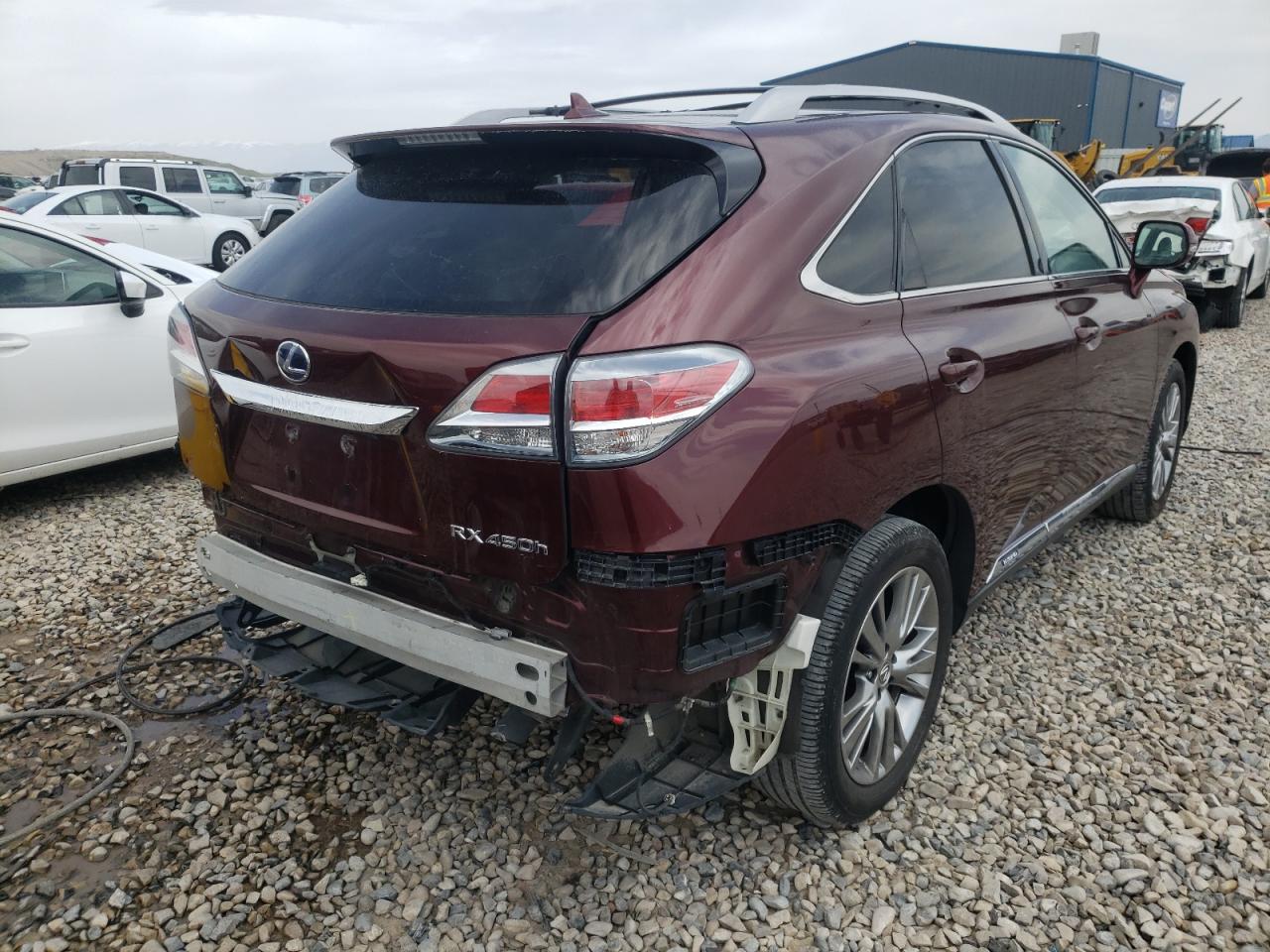 Photo 4 from auction – 2013 LEXUS RX 450 with VIN JTJBC1BA4D2438345