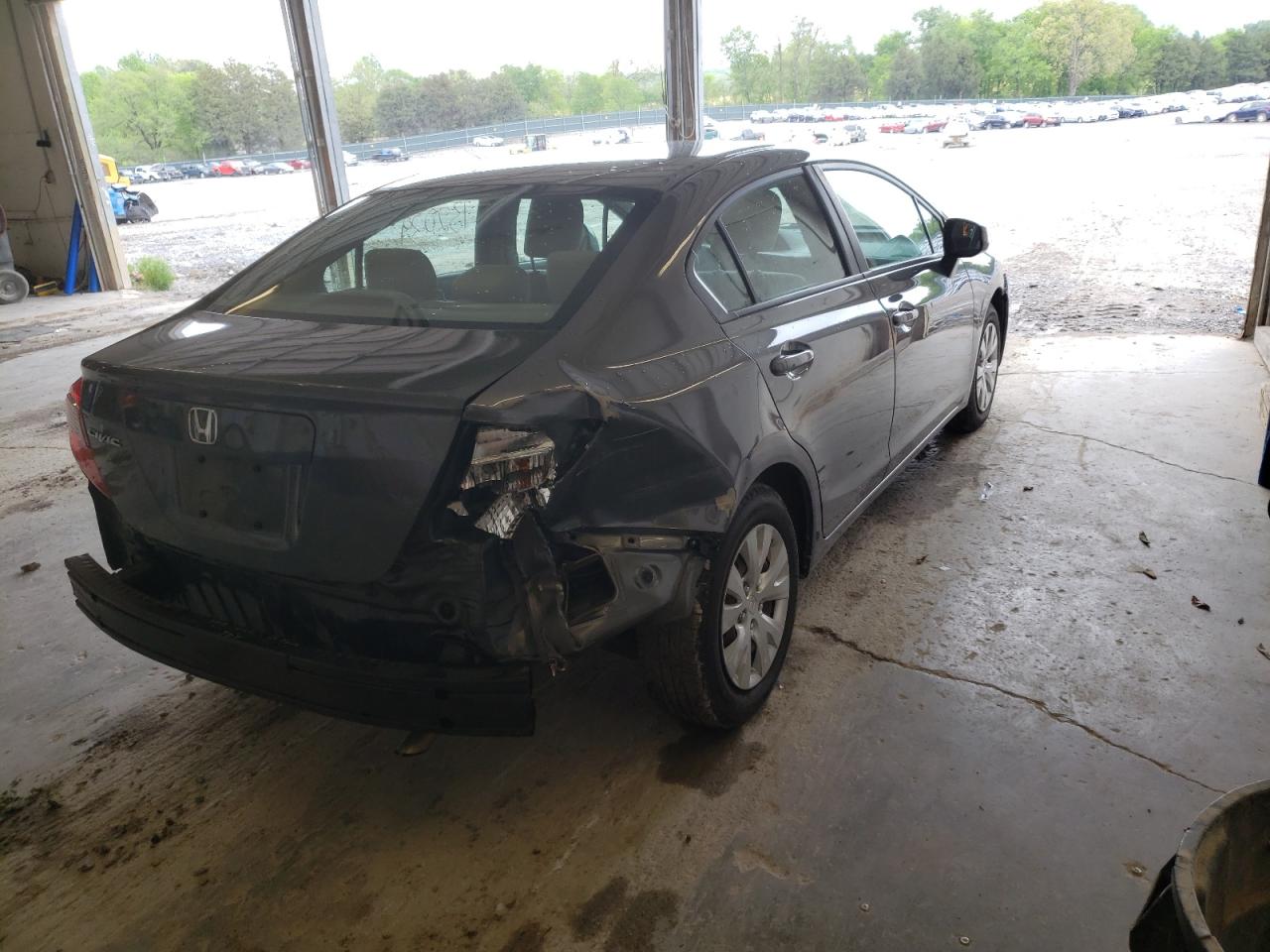 Photo 3 from auction – 2012 HONDA CIVIC LX with VIN 19XFB2F58CE062812