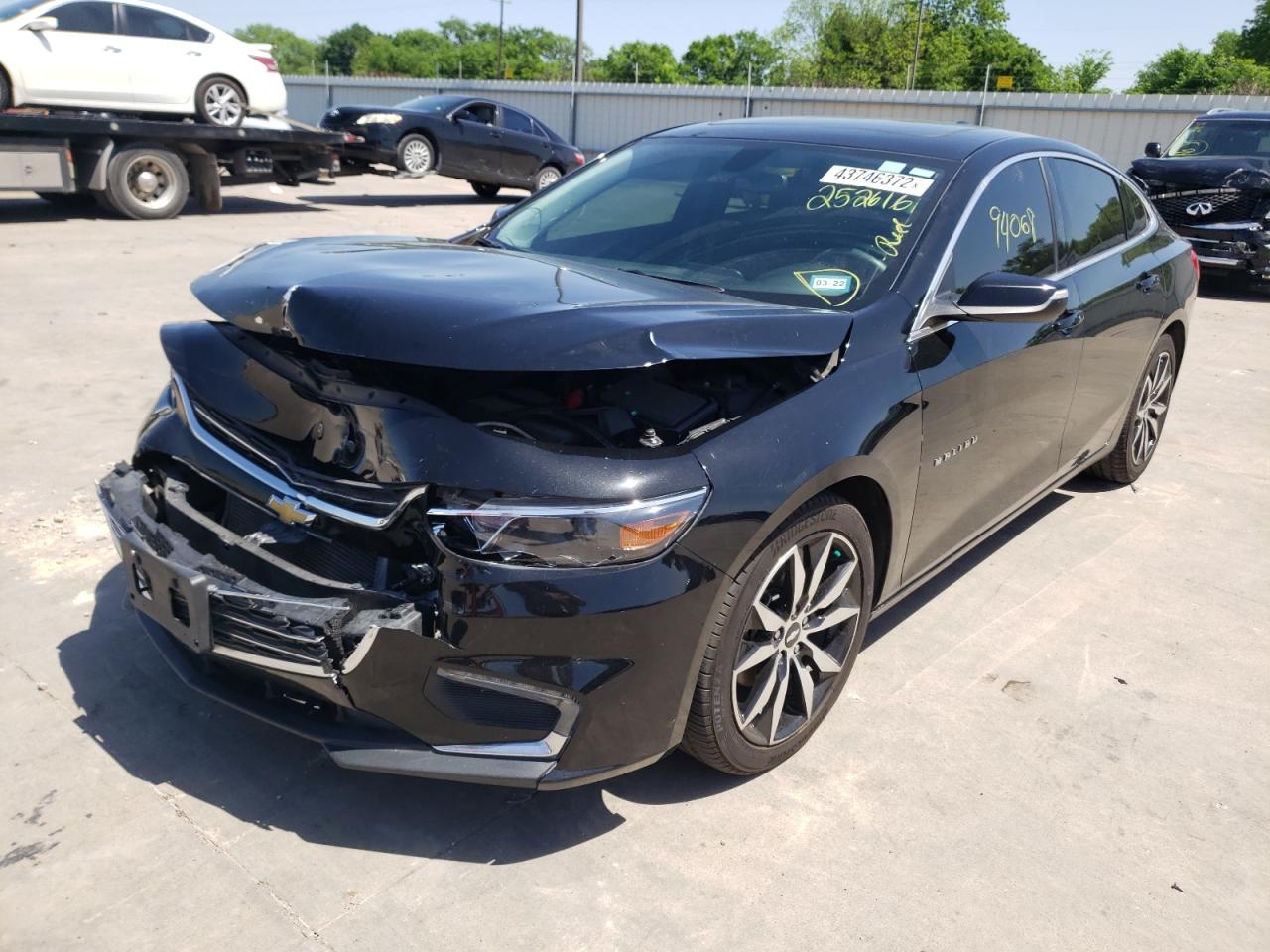 Photo 2 from auction – 2016 CHEVROLET MALIBU LT with VIN 1G1ZE5ST7GF252616