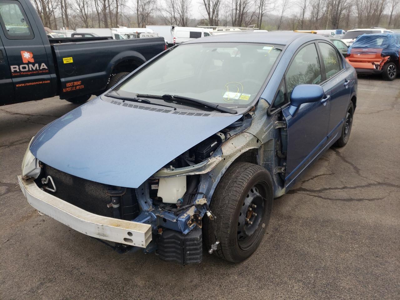 Photo 2 from auction – 2007 HONDA CIVIC with VIN 2HGFA16507H503731