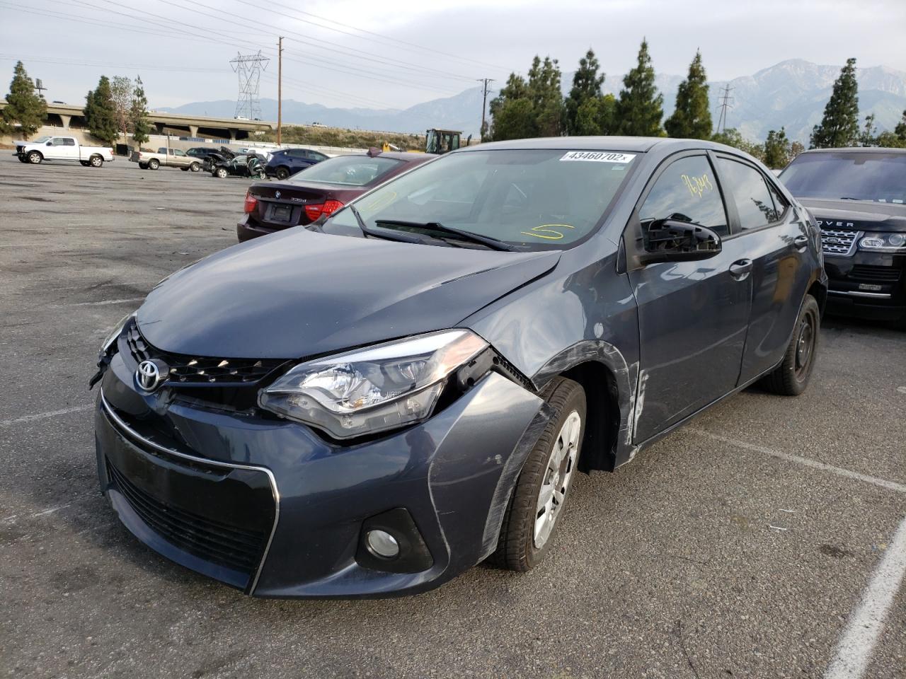 Photo 2 from auction – 2015 TOYOTA COROLLA L with VIN 2T1BURHE9FC334222
