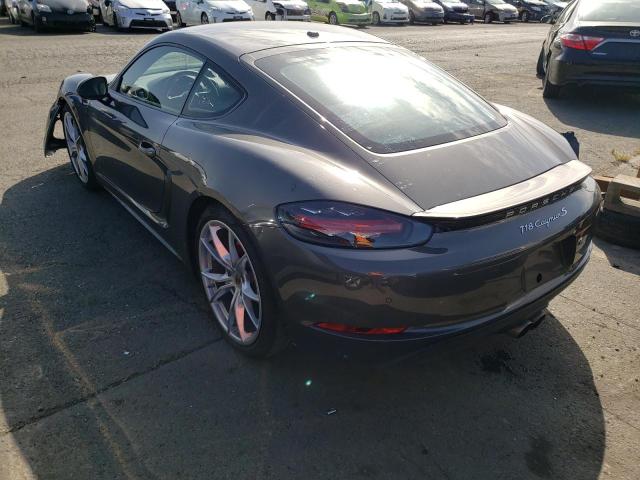 Photo 3 from auction – 2021 PORSCHE CAYMAN S with VIN WP0AB2A80MS275196
