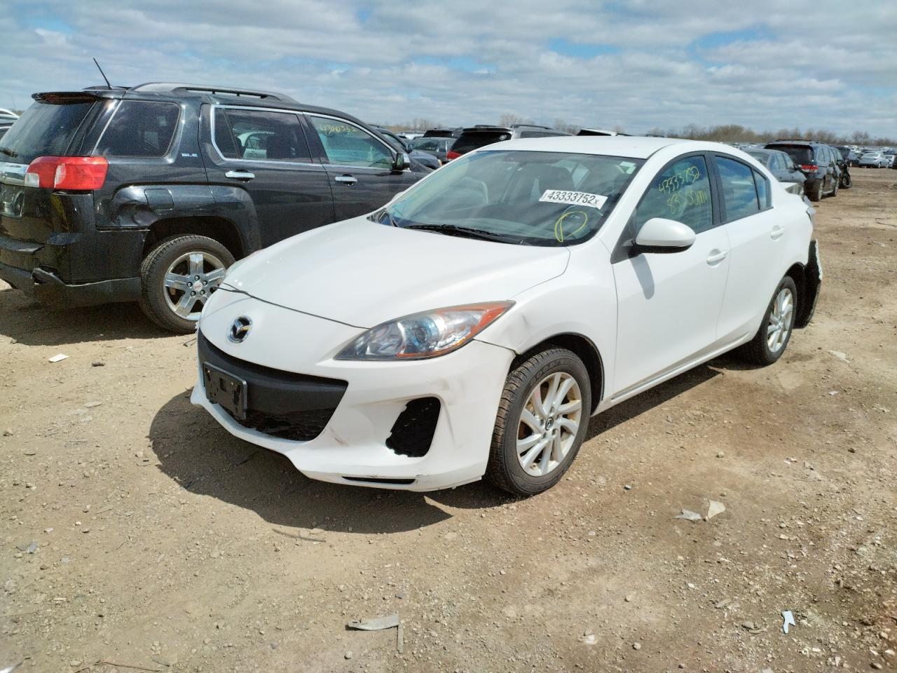 Photo 2 from auction – 2013 MAZDA 3 I with VIN JM1BL1V70D1778679