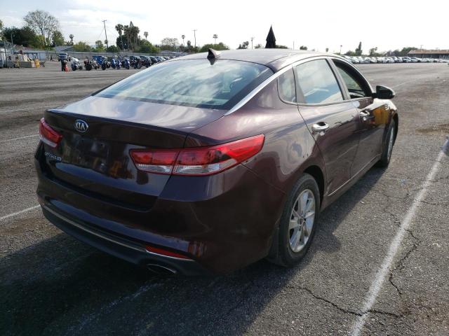 Photo 4 from auction – 2016 KIA OPTIMA LX with VIN 5XXGT4L32GG108177