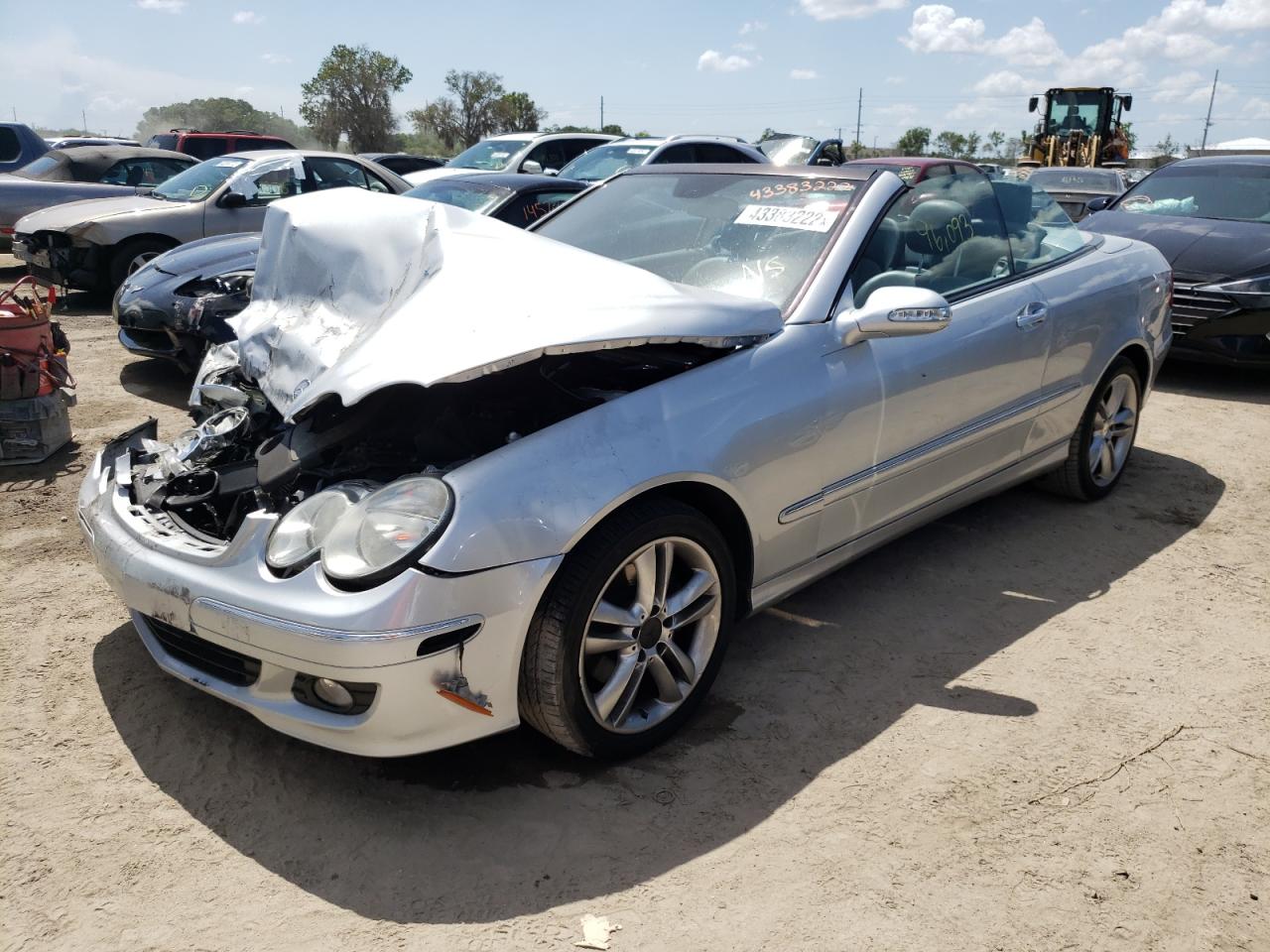 Photo 2 from auction – 2008 MERCEDES-BENZ CLK 350 with VIN WDBTK56F88F242543