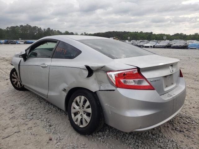 Photo 3 from auction – 2012 HONDA CIVIC LX with VIN 2HGFG3B50CH544399
