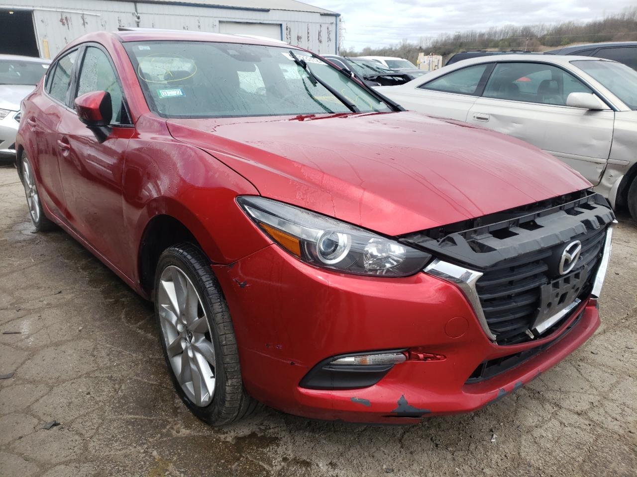 MAZDA 3 TOURING 2017 with VIN 3MZBN1V77HM100088 - Photo from auction