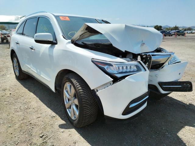 ACURA MDX ADVANC 2016 with VIN 5FRYD4H93GB028774 - Photo from auction