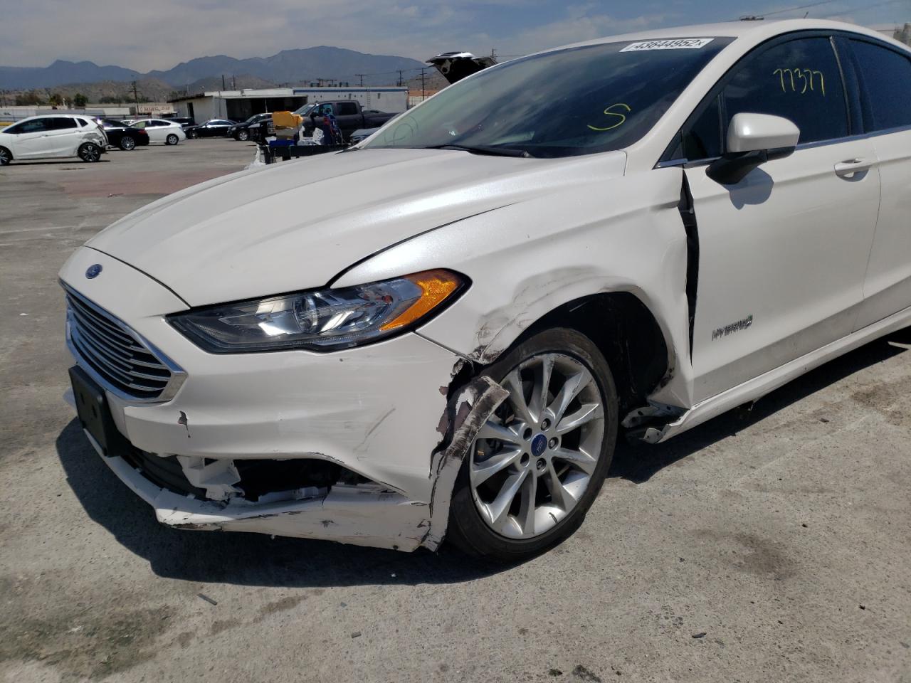 Photo 9 from auction – 2017 FORD FUSION SE with VIN 3FA6P0LU1HR252765
