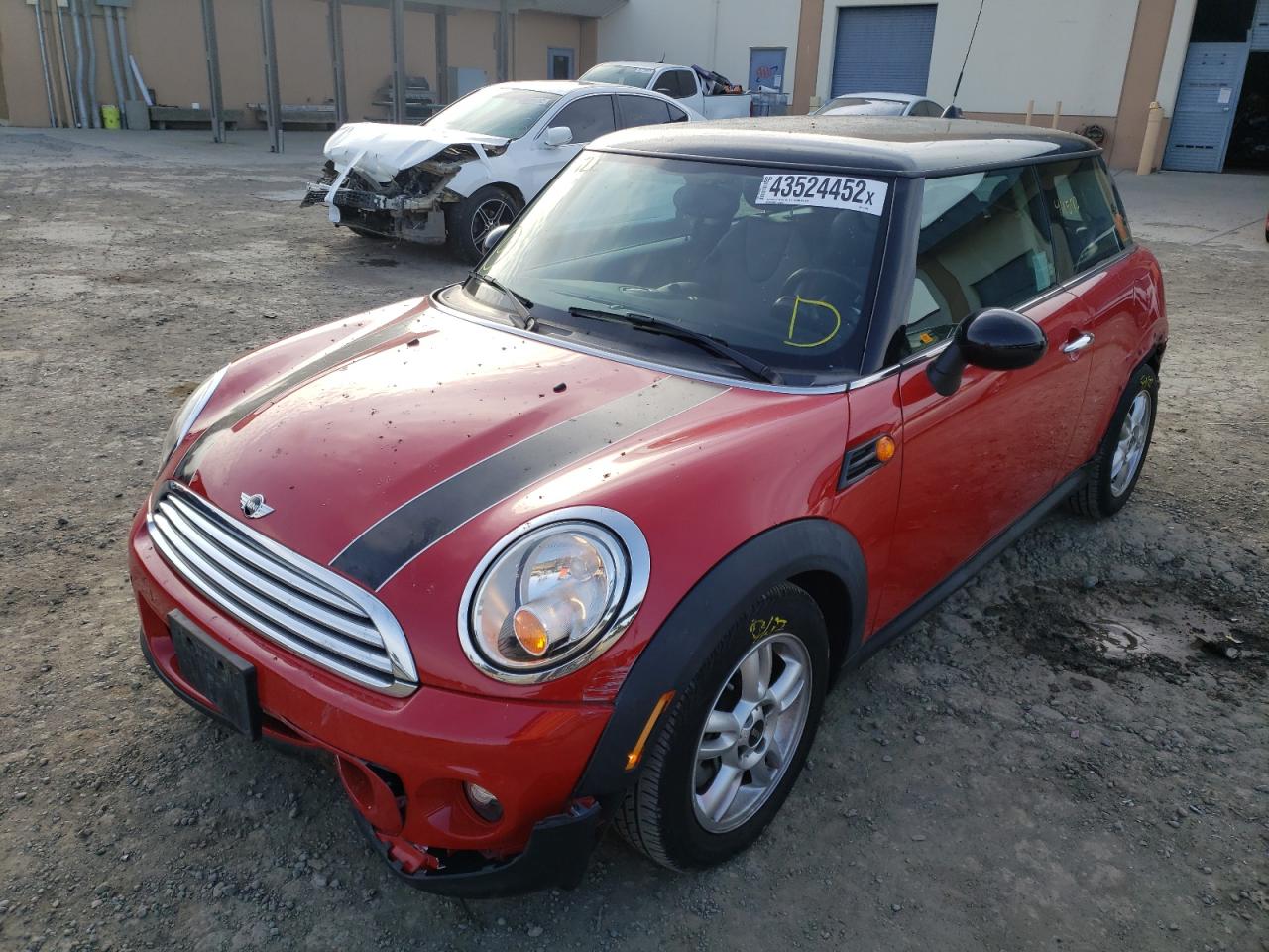 Photo 2 from auction – 2013 MINI COOPER with VIN WMWSU3C54DT691668